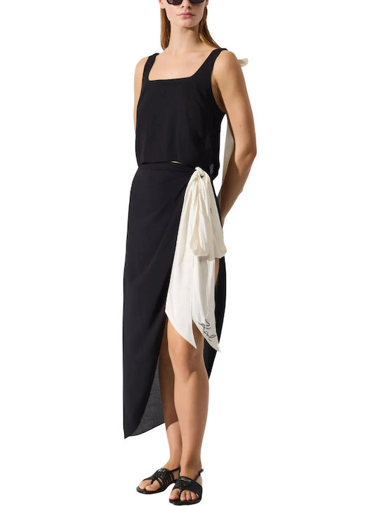 Γυναικείο Παρεό Μαύρο Karl Lagerfeld B2w46035-999 Black