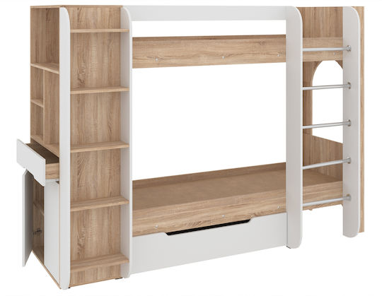 Duet-4 Semi Double Bunk for Mattress 170x233cm Duet-4 Semi Double Bunk for Mattress 170x233cm