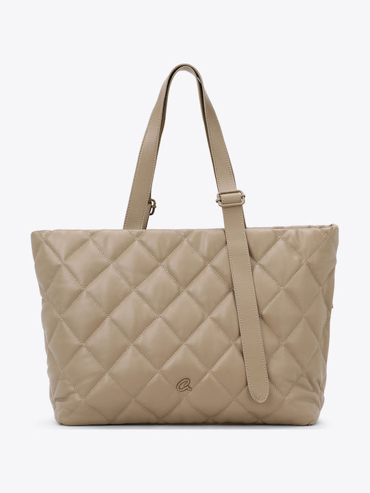 Heroulia Women's Shoulder Bag Beige