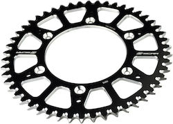 Scar Pinion Spate Din Aluminiu 520 Negru 50 Dinți Srs730-50bk