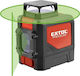 Extol Premium Nivelator Laser Liniar Autonivelant cu Fascicul Verde cu Distanță de Lucru 30m