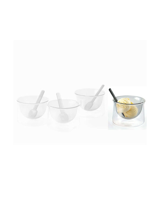 Philippi Gelato Servierschale Pαγωτού Rund Glas...