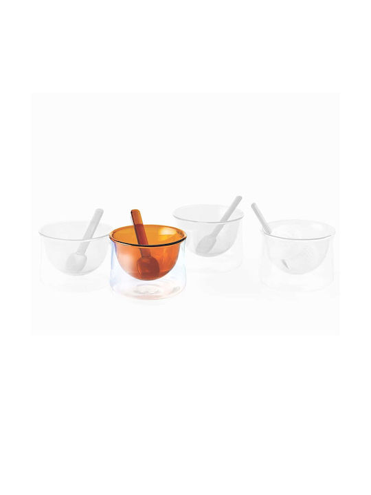 Philippi Gelato Servierschale Rund Glas Gelbe m...
