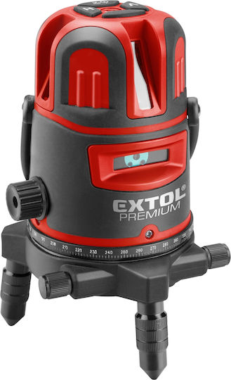 Extol Nivelator Laser Liniar cu Fascicul Verde 4V cu Distanță de Lucru 30m