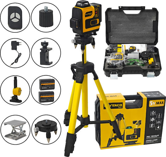 DDT Selbstnivellierbares Rotierendes Laser-Nivelliergerät Grüne Laserstrahl 5V