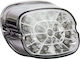Harley Davidson Most 73 98 Offenes Smoke Led Laydown Spider Rücklicht Für Motorrad