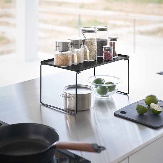 Yamazaki Tabletop Inox Rack 40.9x24x19cm Black