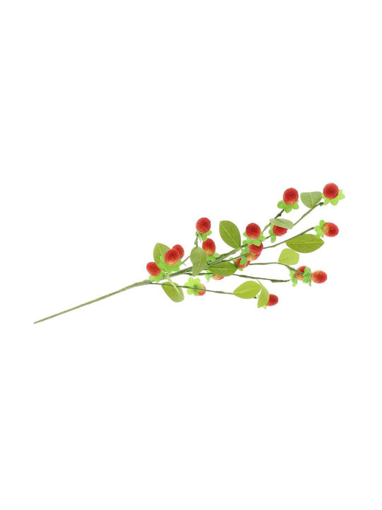 Arti Casa Dekoratives Künstliches Zweigstelle Mit Erdbeeren 60cm
