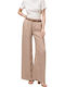 Women's Fabric Trousers Brown