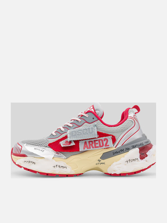 Dsquared2 Faster Adidași Chunky Gri Pentru Bărbați