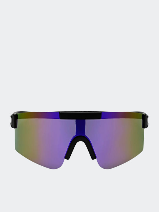 Chpo Luca Unisex Sunglasses With Black Frame An...