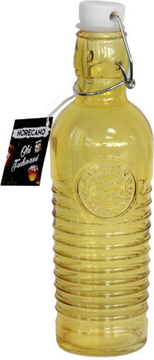 Raki Sticlă De Apă Din Sticlă Cu Clemă Galbenă 1000ml