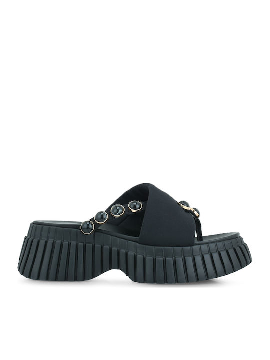 Tsakiris Mallas Black Sandals