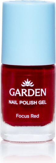Garden Βερνίκι Νυχιών Μακράς Διαρκείας Κόκκινο Red 10.5ml
