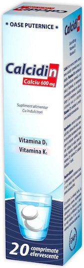 Zdrovit Calcidin Kalzium 600mg 20 Sprudeltabletten