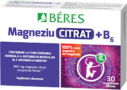 Béres Magnesium Citrate + B6 30 tabs Béres Magnesium Citrate + B6 30 tabs