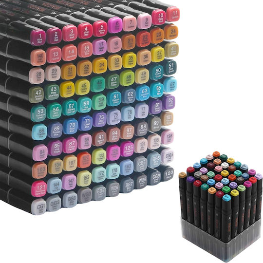 Dauerhafte Marker 1mm Set 100 Farben
