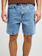 Herren Shorts Denim Blauer
