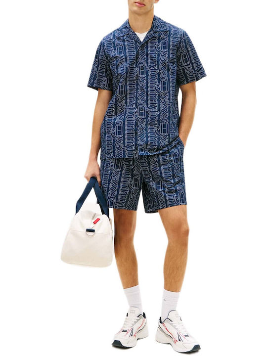 Tommy Hilfiger Ανδρική Βερμούδα Μπλε