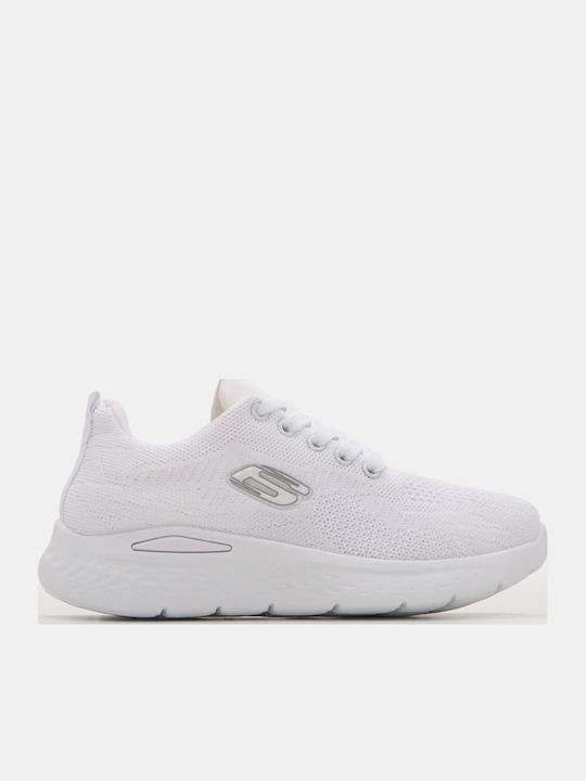 Luigi Damentaschen Sneakers Weiß