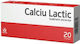 Biofarm Calciu Lactic 65mg Potrivit pentru Copii 20 Comprimate Original