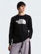 Dome Long Sleeve Blouse Tnf Black