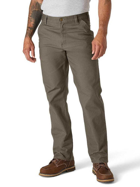 Carhartt Rugged Trousers in Relaxed Fit Beige