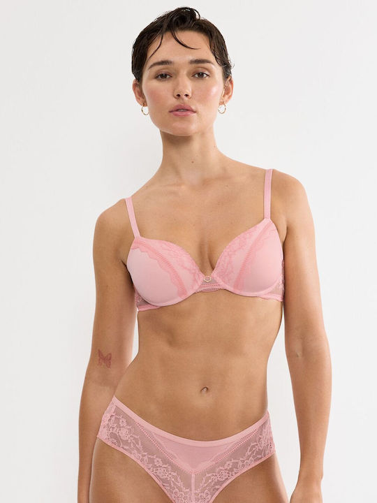 Triumph Whp Strawberry Cream Bra with Light Pad...