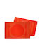 Raki Tischsets Kunststoff Orange 45x30cm
