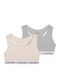 Calvin Klein Set Bustiere Pentru Copii Silverpeony/Gri Heather