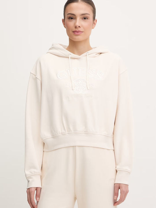 Women's Hooded Sweatshirt Cream