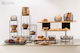 Espiel Metallic Buffet Display Stand 53cm