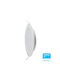 V-TAC Samsung Chip Platz Kunststoff Eingebaute LED Mit Warmweißem Licht Weiß 9x9cm