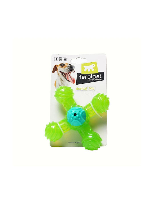 Ferplast Dental Dog Toy 14.5cm Green 1 Piece
