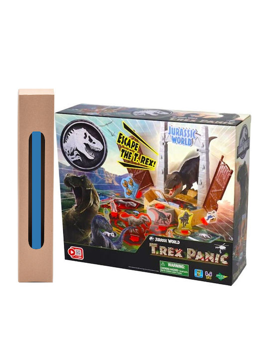 Επιτραπέζιο Παιχνίδι Jurassic World T-rex Panic Για 2-4 Παίκτες 6+ Ετών Epoch Toys