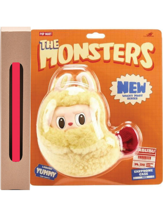Великденска Свещ С Играчка Labubu The Monster New Series Yummy Mini Market 1 Плюшено Жълто