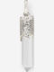 Buddha to Buddha Charm with Stones with Stones in Silver