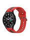 Rubber Strap Red 46mm