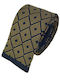 E-Ties Men's Knitted Printed Tie in Blue Color