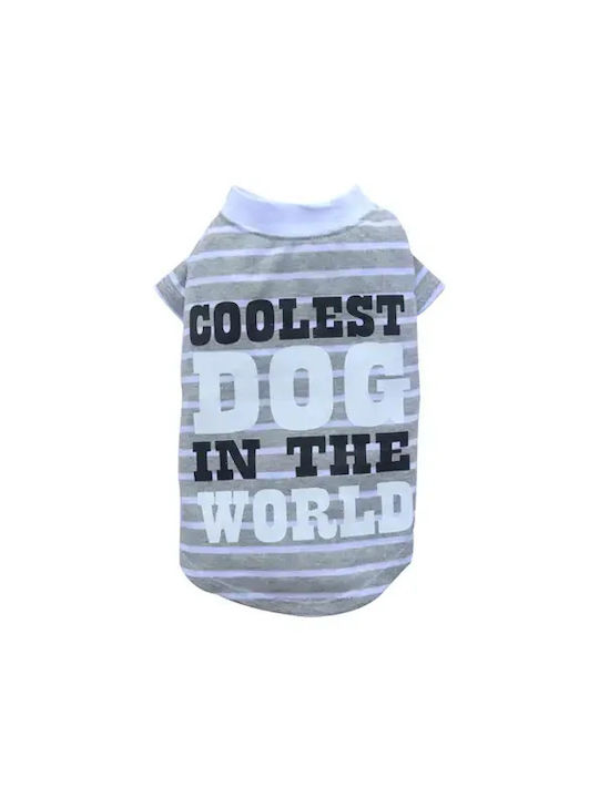 Μπλούζα Σκύλου Γκρι Doggy Dolly Coolest 32cm
