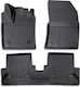 Set Față și Spate Covoare Auto 4 Bucăți pentru BMW Seria 1 / E87 2004-2010 Negre