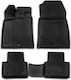 Set Față și Spate Covoare Auto 4 Bucăți Pentru Peugeot 5008 Ford Edge Negre