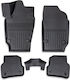 Set Față și Spate Covoare Auto 4 Bucăți pentru Skoda Fabia Ford Edge 2000-2007 Negre
