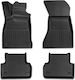 Set Față și Spate Covoare Auto 4 Bucăți pentru Audi A4 2007-2015 Negre