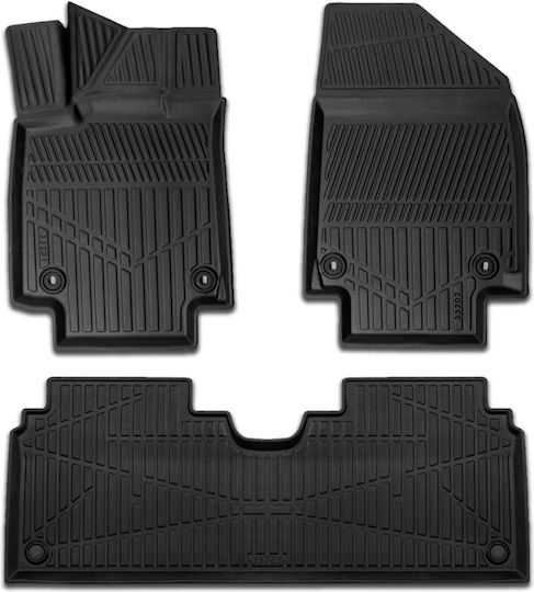 Set Față și Spate Covoare Auto 4 Bucăți pentru Hyundai IONIQ Negre