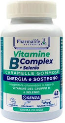 Pharmalife B-Complex + Selenium Βιταμίνη 45 ζελεδάκια Pharmalife B-Complex + Selenium Βιταμίνη 45 ζελεδάκια