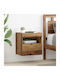 Nachttisch Holz Braun 40x30x40cm