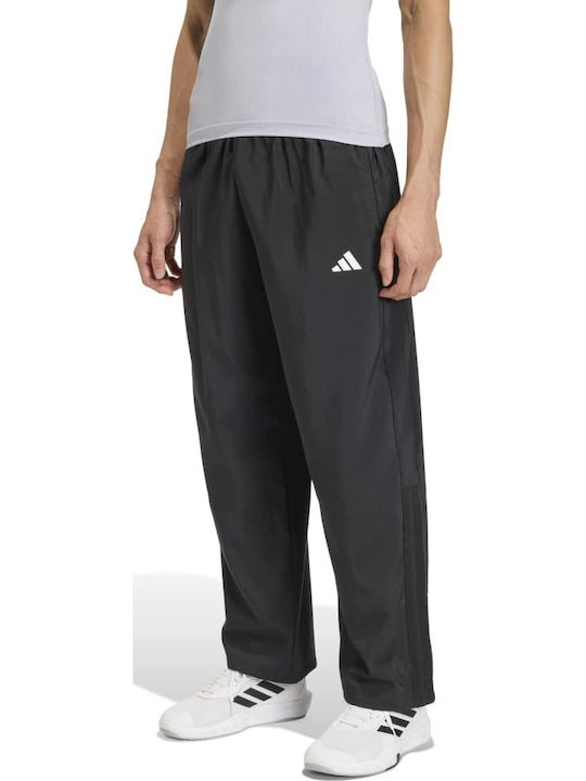 adidas Essentials Παντελόνι Φόρμας Μαύρο