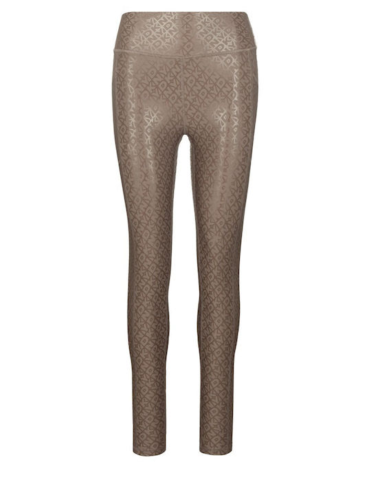 DKNY Γυναικείο Cropped Κολάν Γκρι