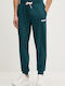 Sweatpants with Elastic Green